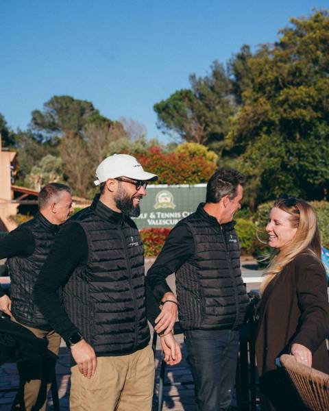 Retour en images : un moment de cohésion au cœur du Golf de Valescure